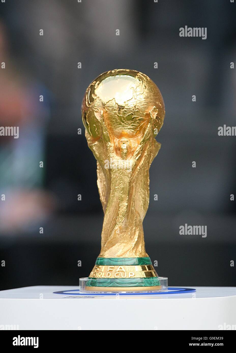 Soccer - 2006 FIFA World Cup Germany - Final - Italy v France - Olympiastadion - Berlin. The World Cup Trophy Stock Photo