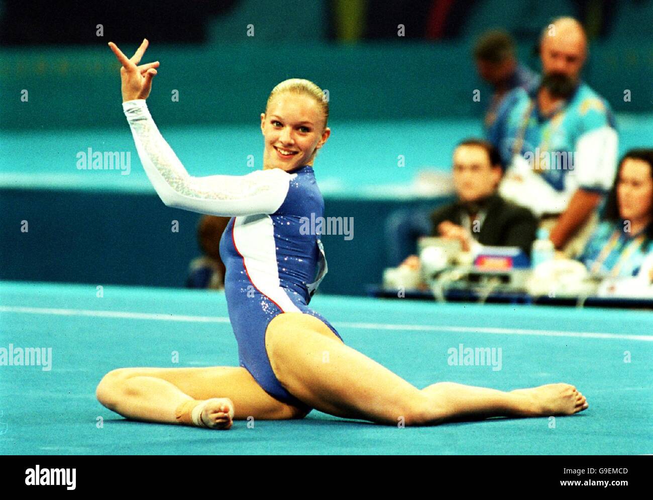 Sydney 2000 Olympics Gymnastics Women's Team Stock Photo Alamy