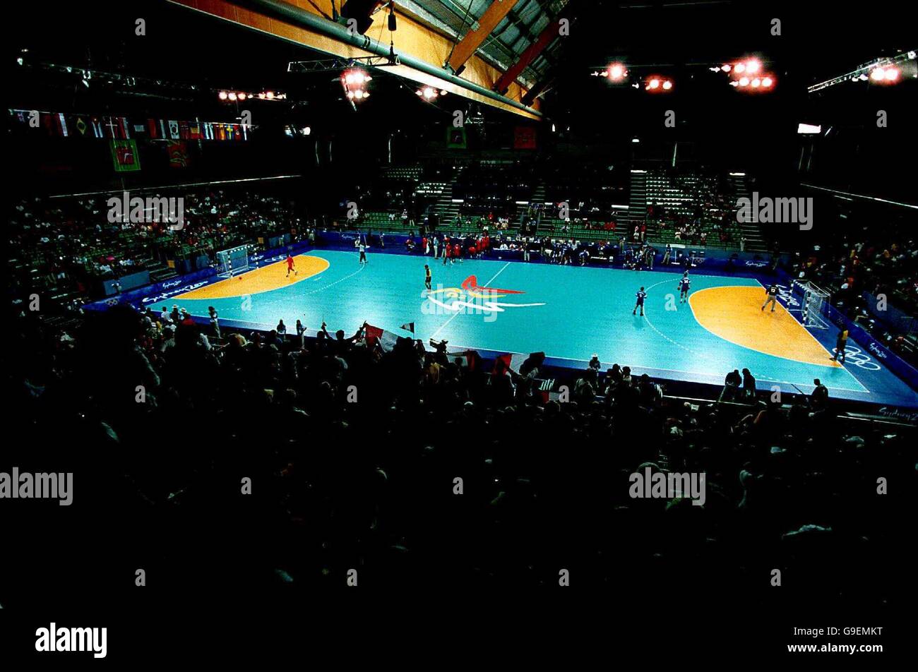 Sydney 2000 Olympics Men's Handball Tunisia v France Stock Photo Alamy