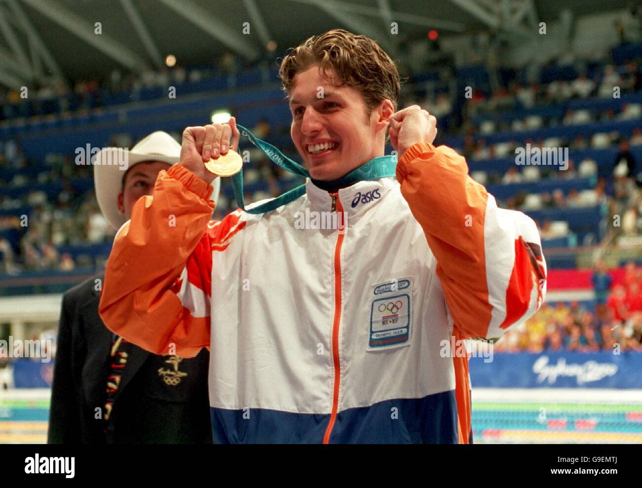 Sydney 2000 Olympics Swimming Men S 100m Freestyle Final Stock Photo Alamy