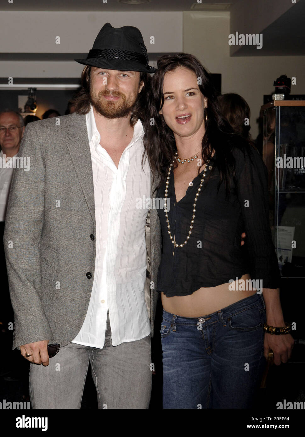Central london sam neill step daughter maiko arrive uk premiere little fish  hi-res stock photography and images - Alamy
