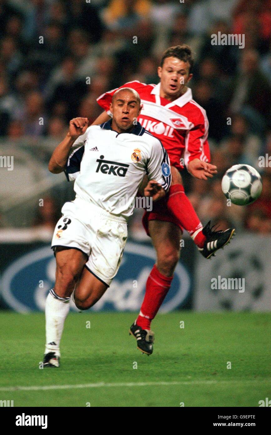 Soccer - UEFA Champions League - Group A - Real Madrid v Spartak Moscow Stock Photo