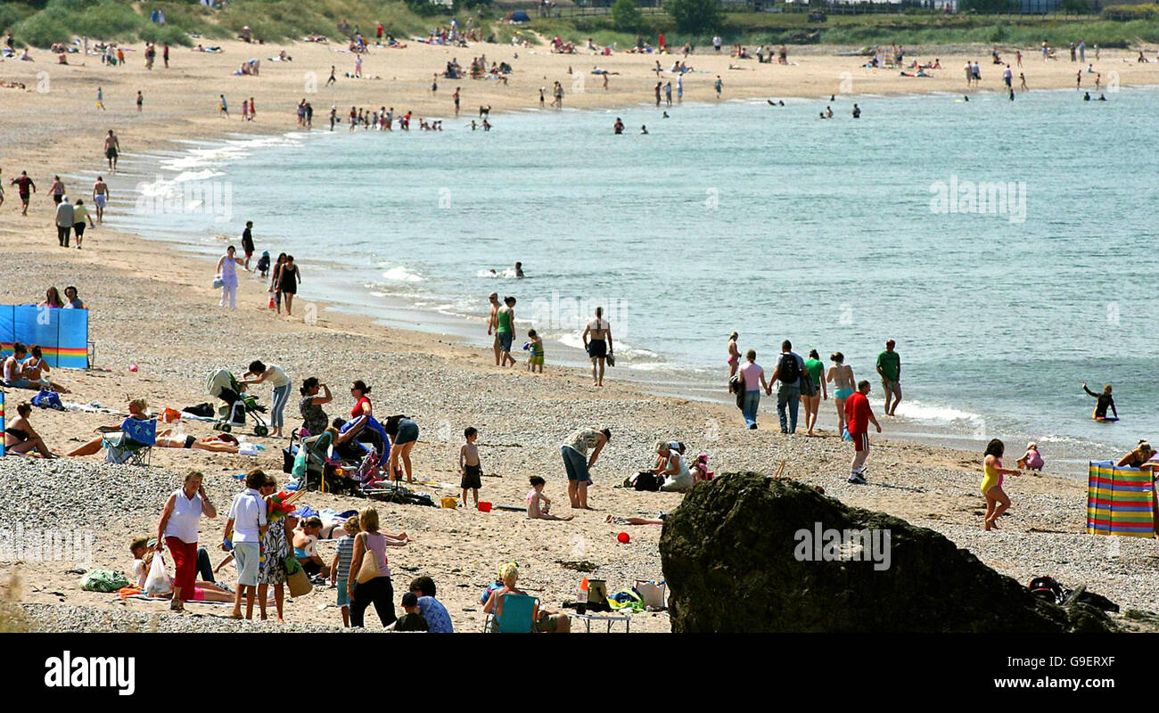 Summer Weather 2006 Ballycastle Beach County Antrim, Northern