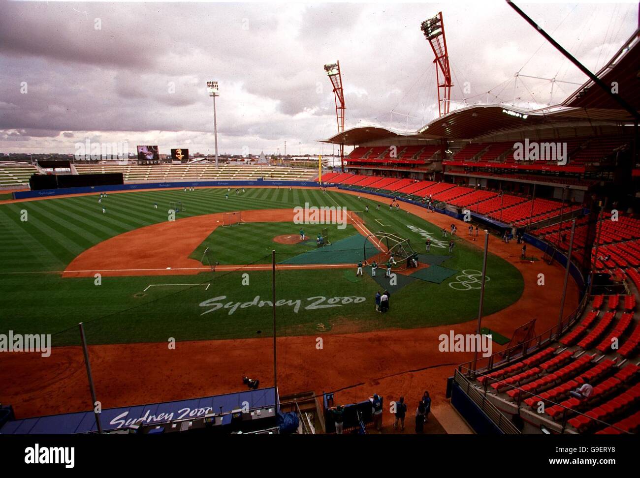 Sydney 2000 Olympics Baseball GV's. General view of the Baseball park