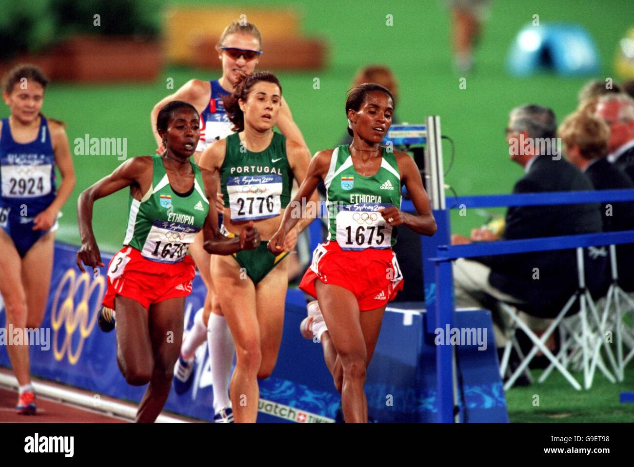 Sydney 2000 Olympics Athletics Women's 10000m Final Stock Photo