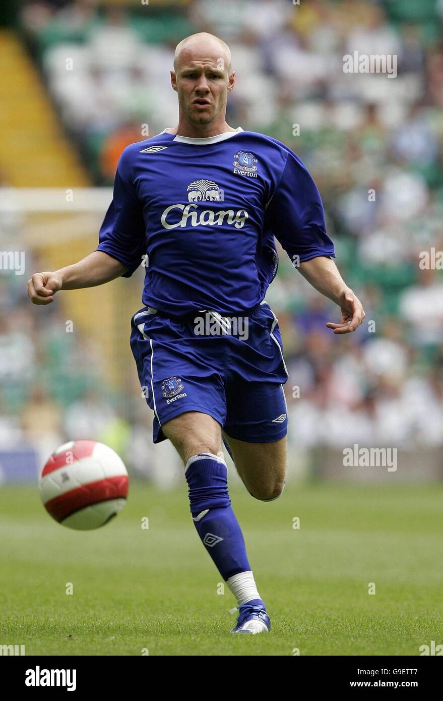 Soccer  Friendly  Celtic v Everton  Celtic Park  Glasgow Stock