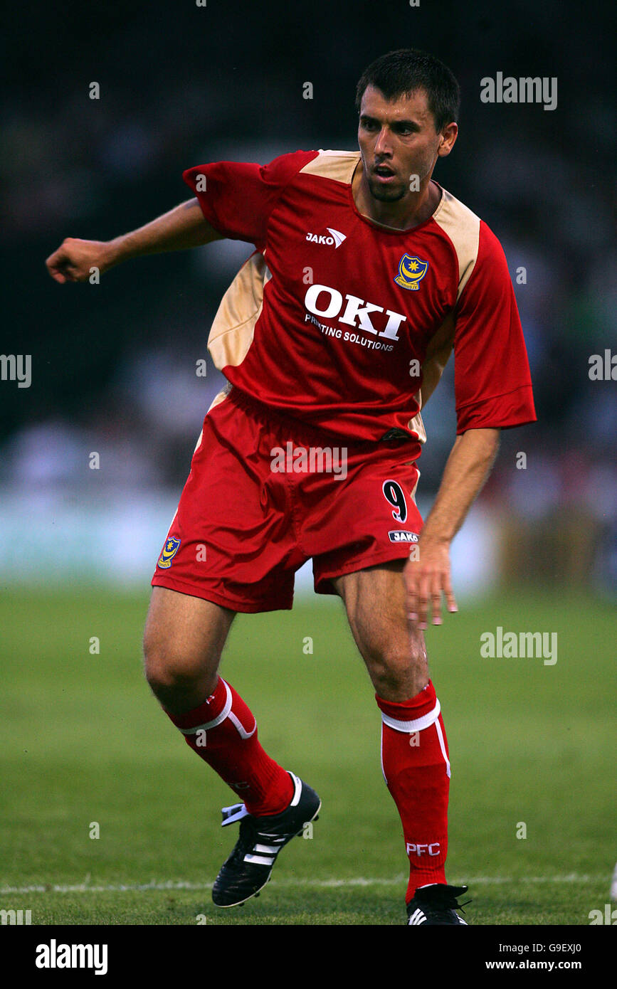Soccer - Friendly - Yeovil Town v Portsmouth - Huish Park. Svetoslav ...