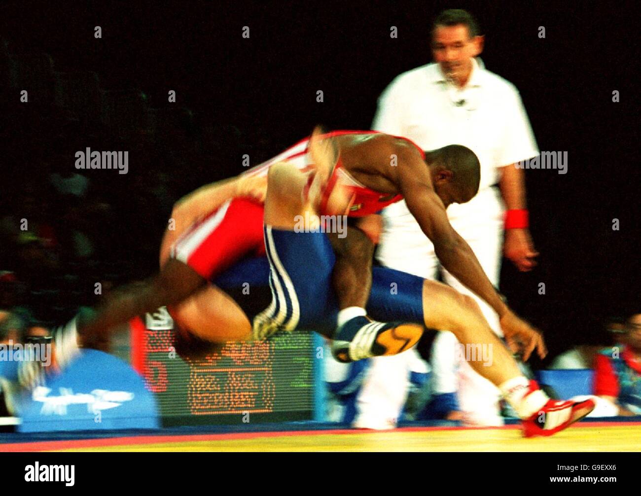 Sydney 2000 Olympics Wrestling 85kg Stock Photo Alamy