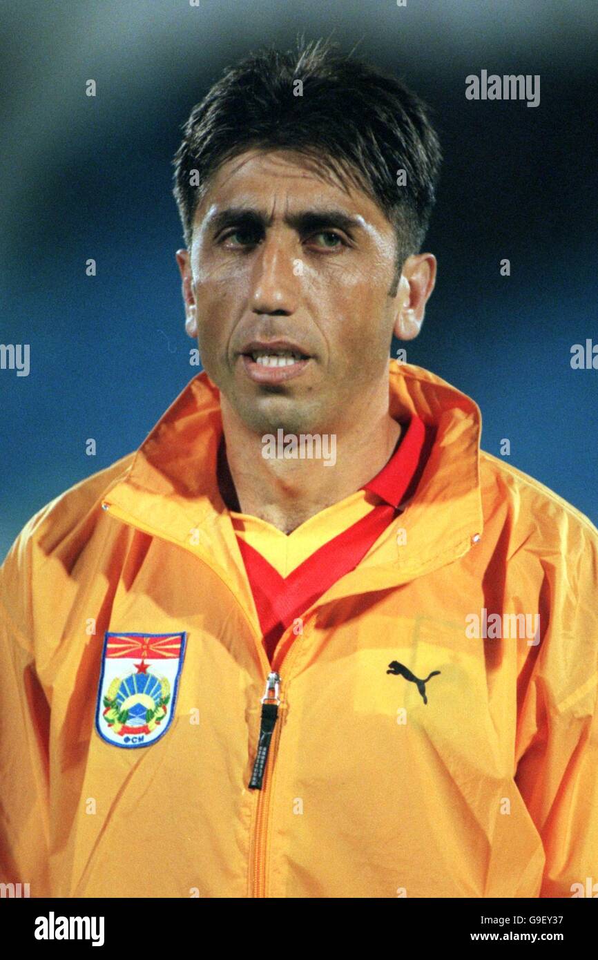 Soccer World Cup 2002 Qualifying Group Four Slovakia v Macedonia