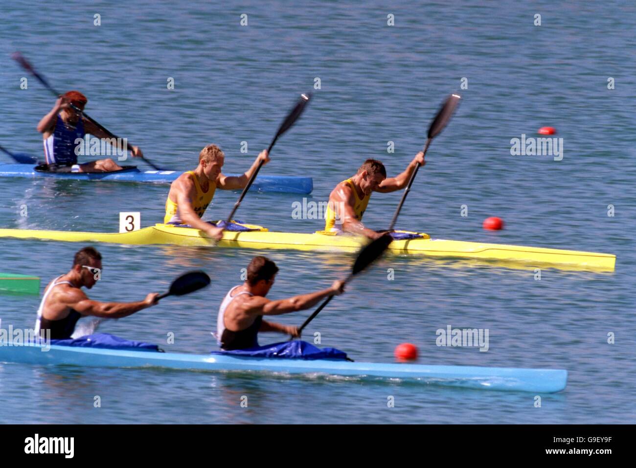 Sydney 2000 Olympic Games Canoeing Men's K2 1000m Final. Sweden