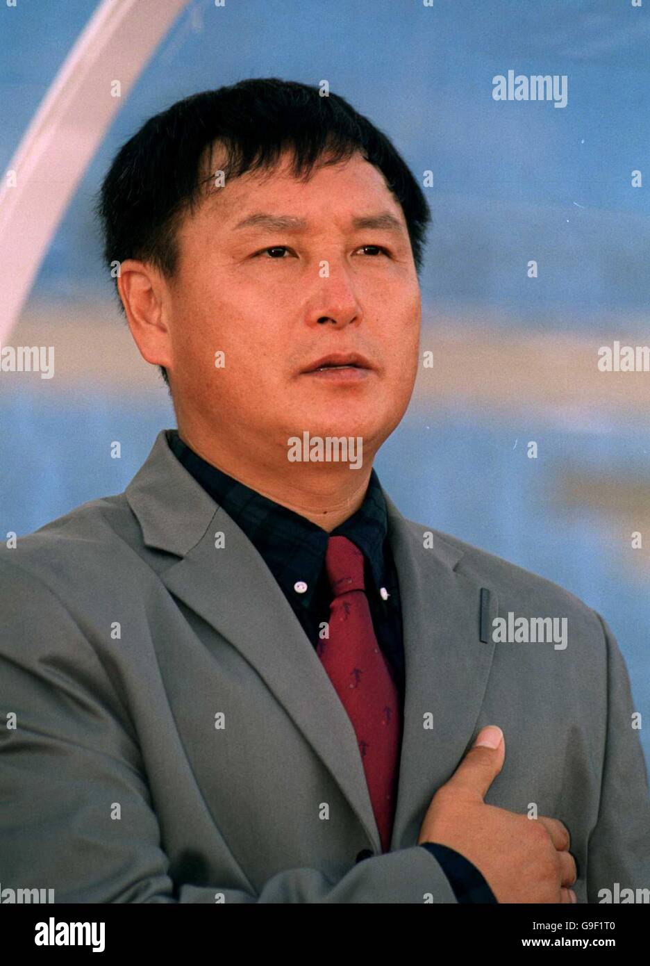 Soccer Asian Cup 2000 Semi Final Korea v Saudi Arabia. Huh Jung