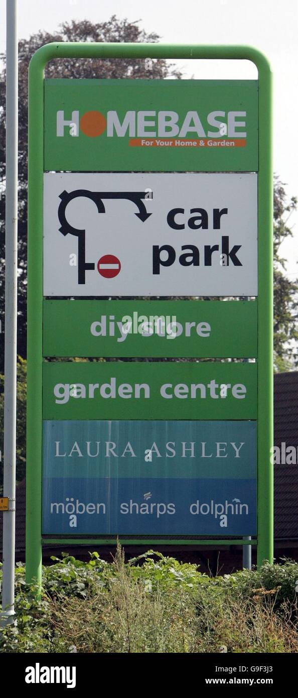 Homebase Camberley, Surrey Stock Photo Alamy