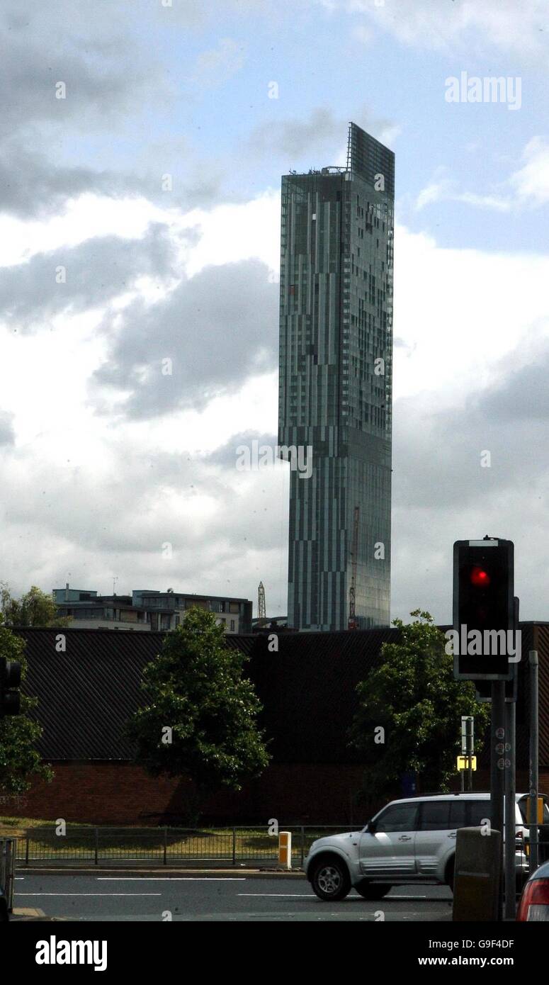 UK's tallest residential building Stock Photo Alamy