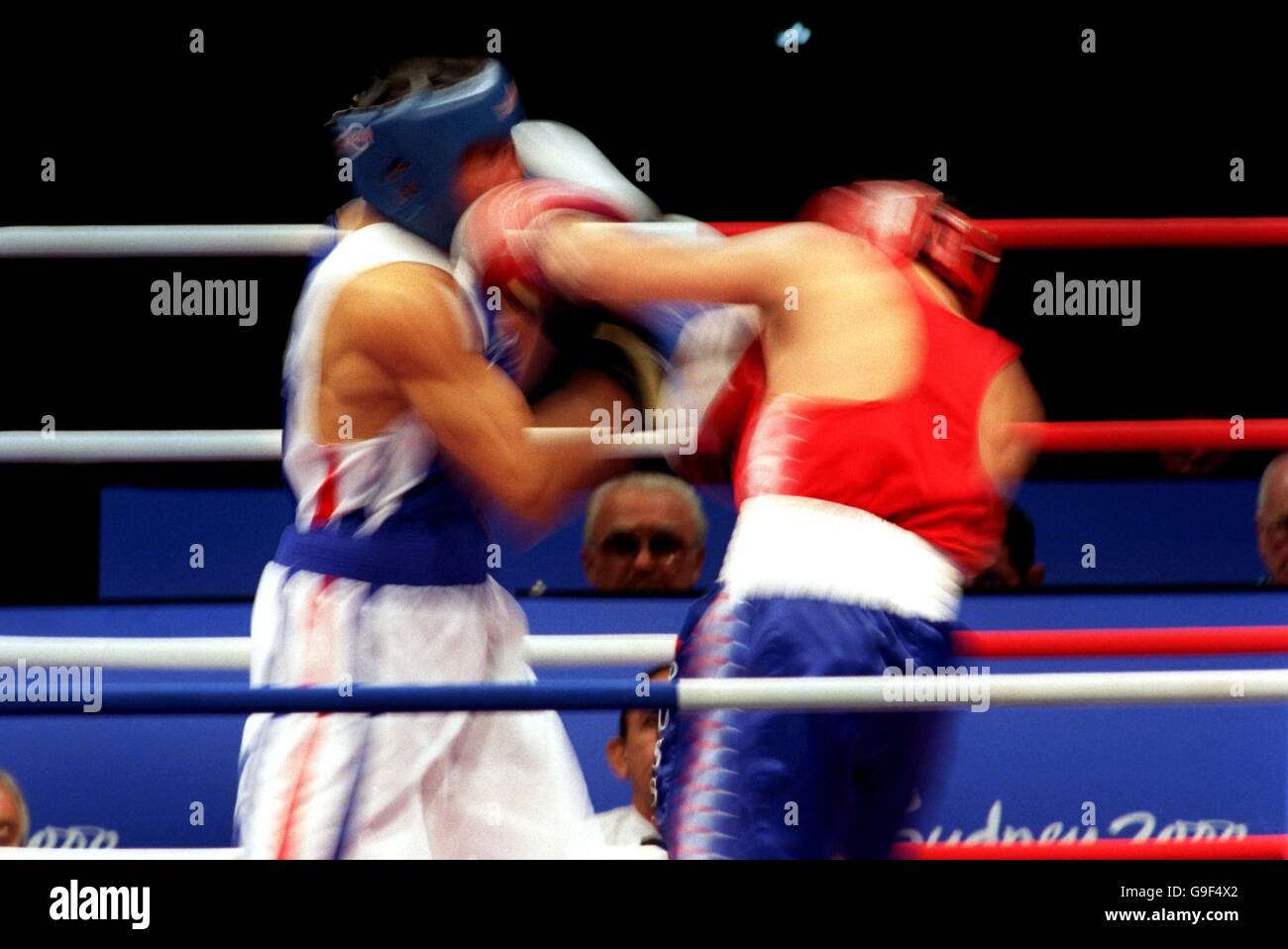 Sydney 2000 Olympic Games Boxing 71kg First Round Stock Photo Alamy