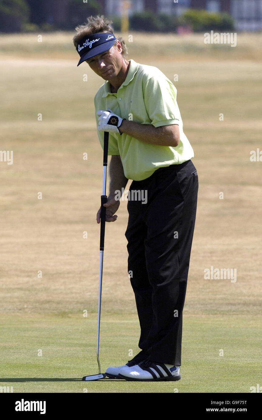 Golf The 135th Open Championship Practice Session Royal Liverpool