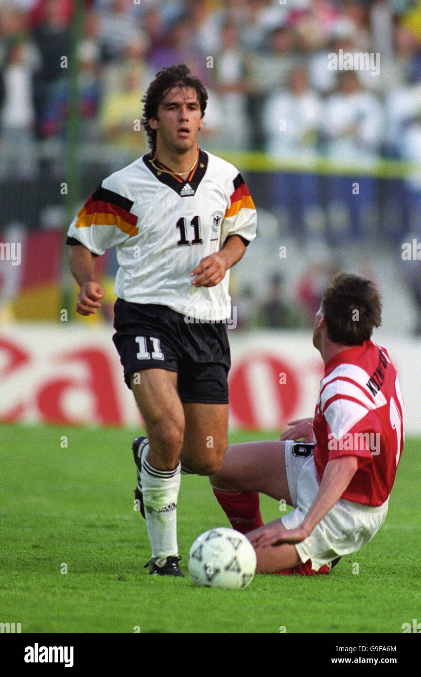 June 1993, US Cup, Karl-Heinz Riedle, Germany Fotografía de noticias
