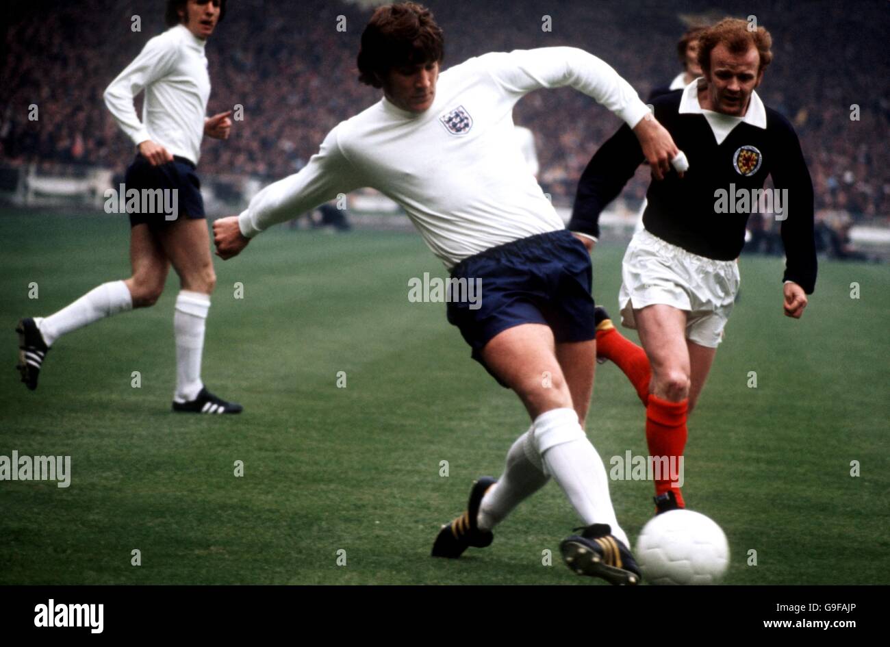 Soccer Home International Championship England v Scotland Stock