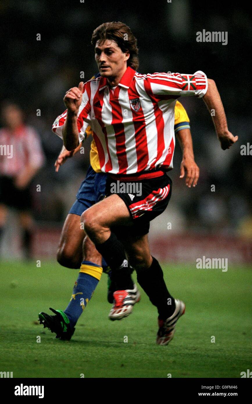 Spanish Soccer - Primera Division - Athletic Bilbao v Las Palmas. Julen  Guerrero, Athletic Bilbao Stock Photo - Alamy