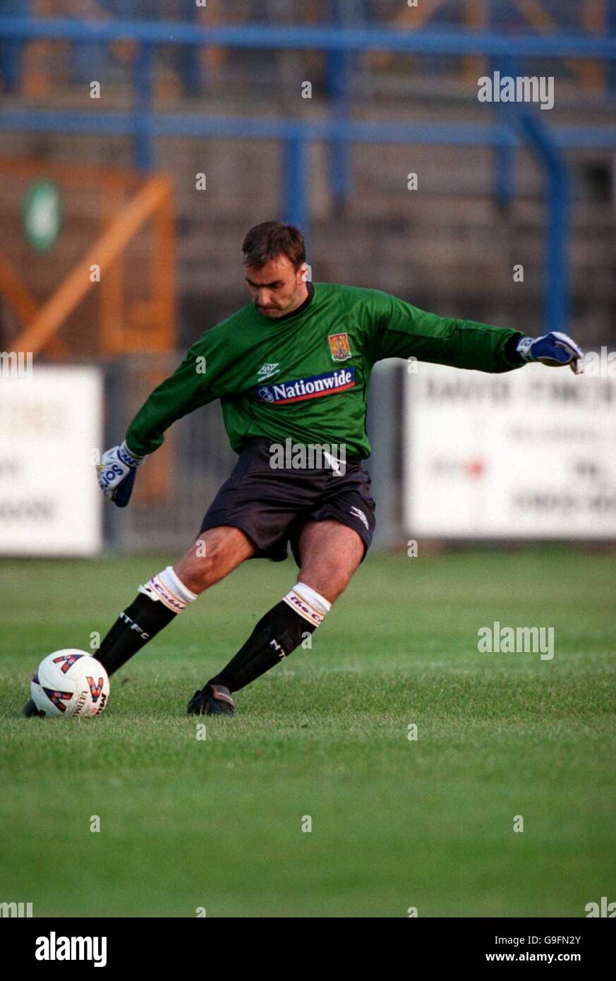 Soccer - Friendly - Nuneaton Borough v Northampton Town. Keith Welch, Northampton Town goalkeeper Stock Photo