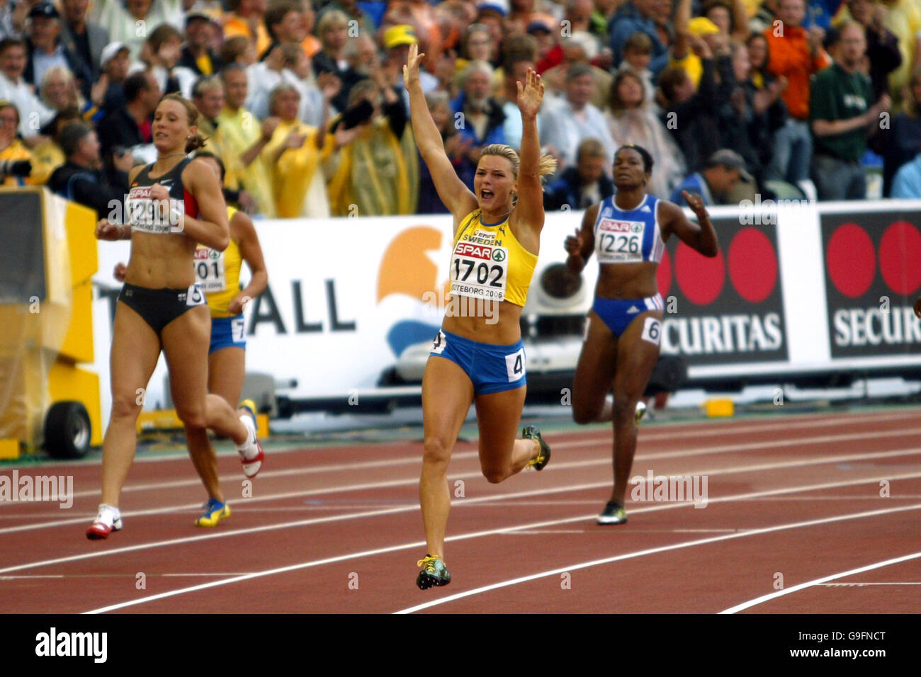Athletics - European Athletics Championships 2006 - Ullevi Stadium Stock Photo
