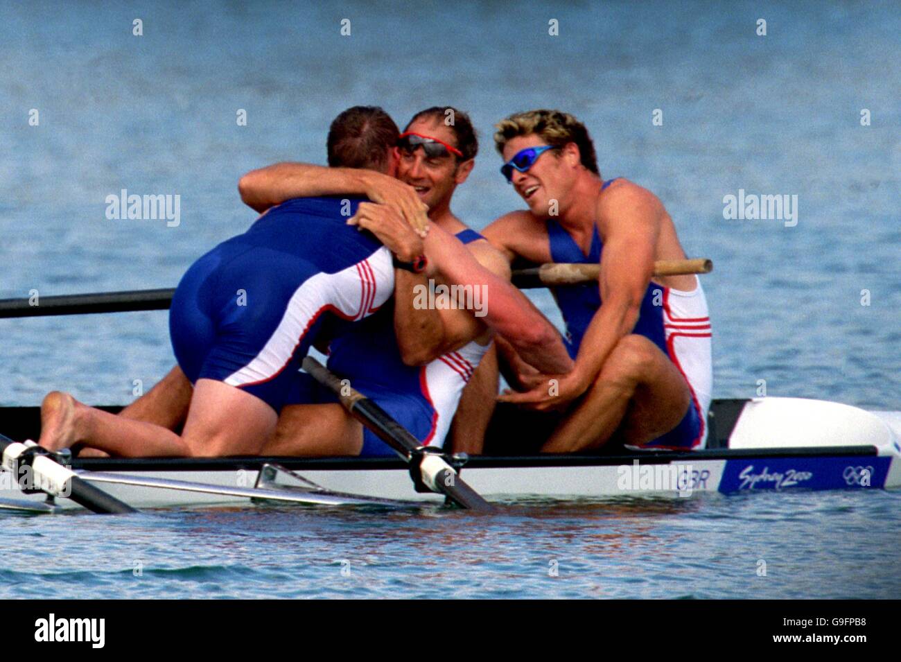 Sydney 2000 Olympics - Rowing - Men's Coxless Four - Final Stock Photo ...