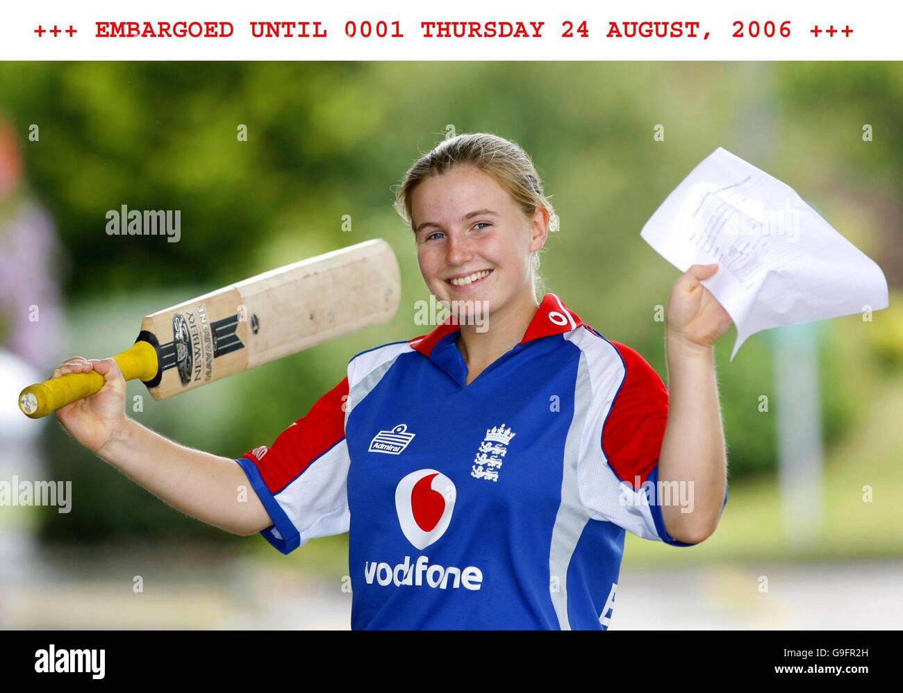 Brighton College Student And England Women S Cricketer Holly Colvin 16 Who Was Today Preparing For England S Clash Against India Women Knowing She Has Gained 10 A Gcses Stock Photo Alamy