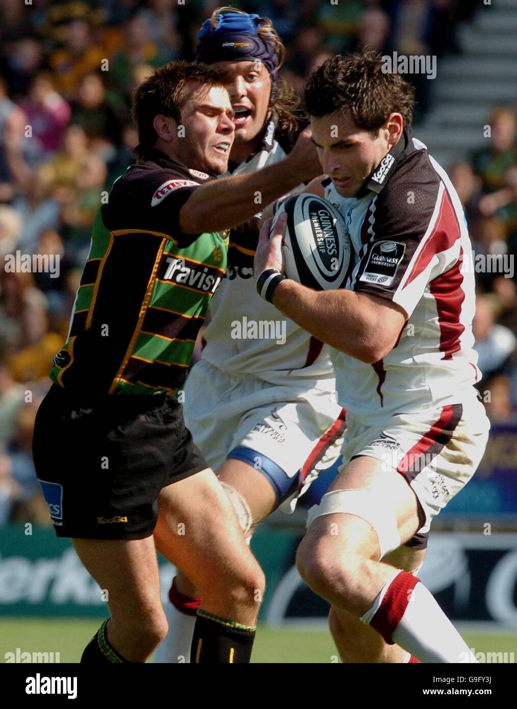 Rugby Union Guinness Premiership Northampton v Newcastle Stock