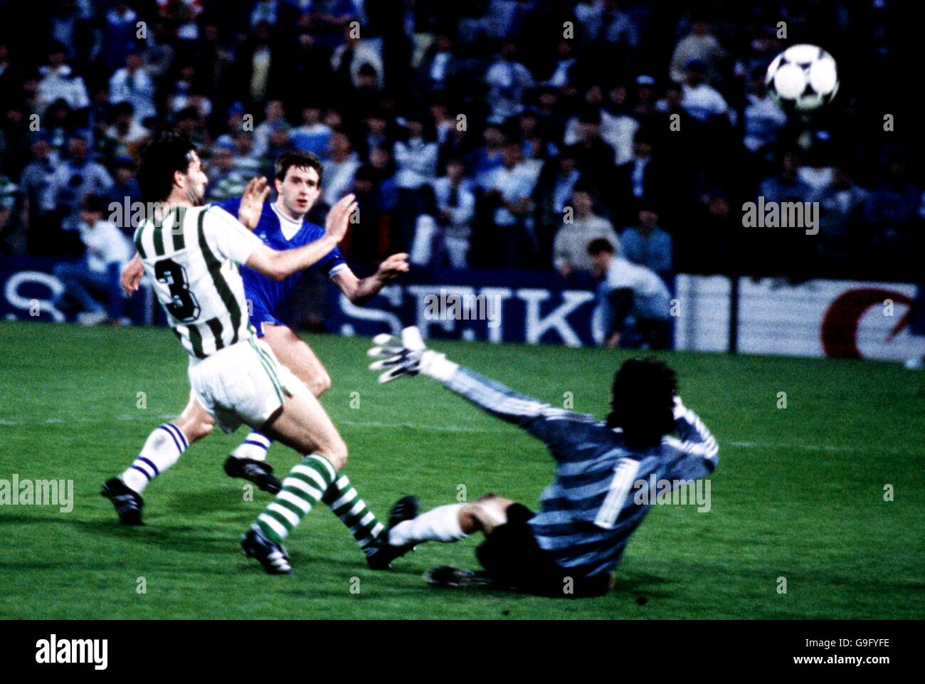 Soccer european cup winners cup final everton v rapid vienna hires
