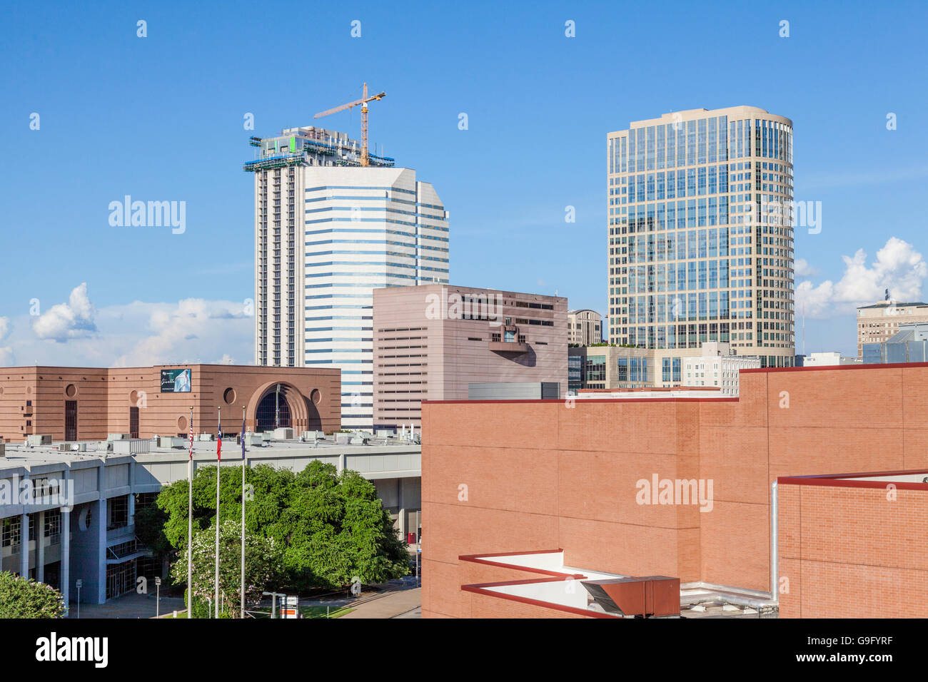 Houston Theater District, 17block area in the heart of Downtown