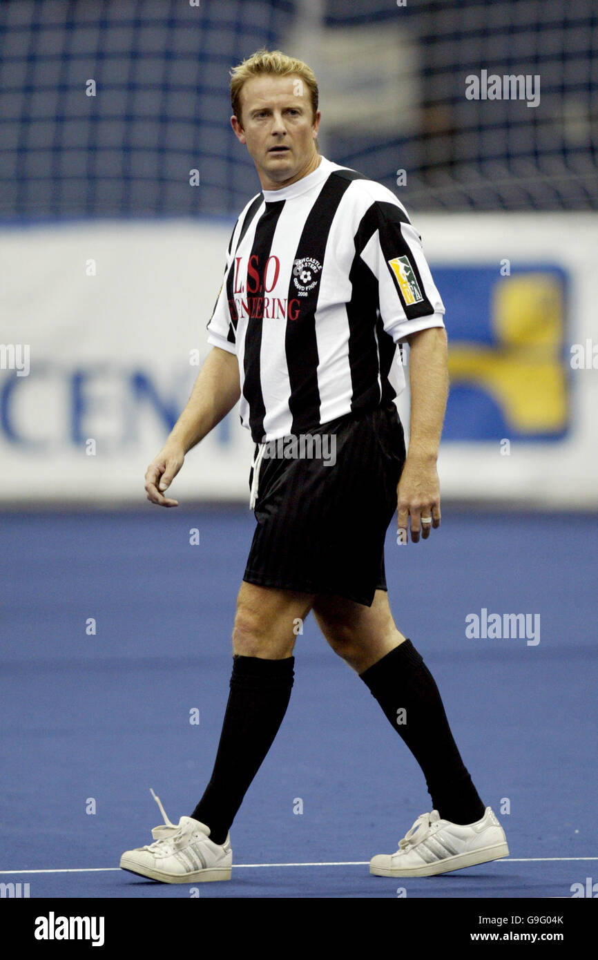 Soccer plumb center masters cup 2006 national indoor arena hires stock