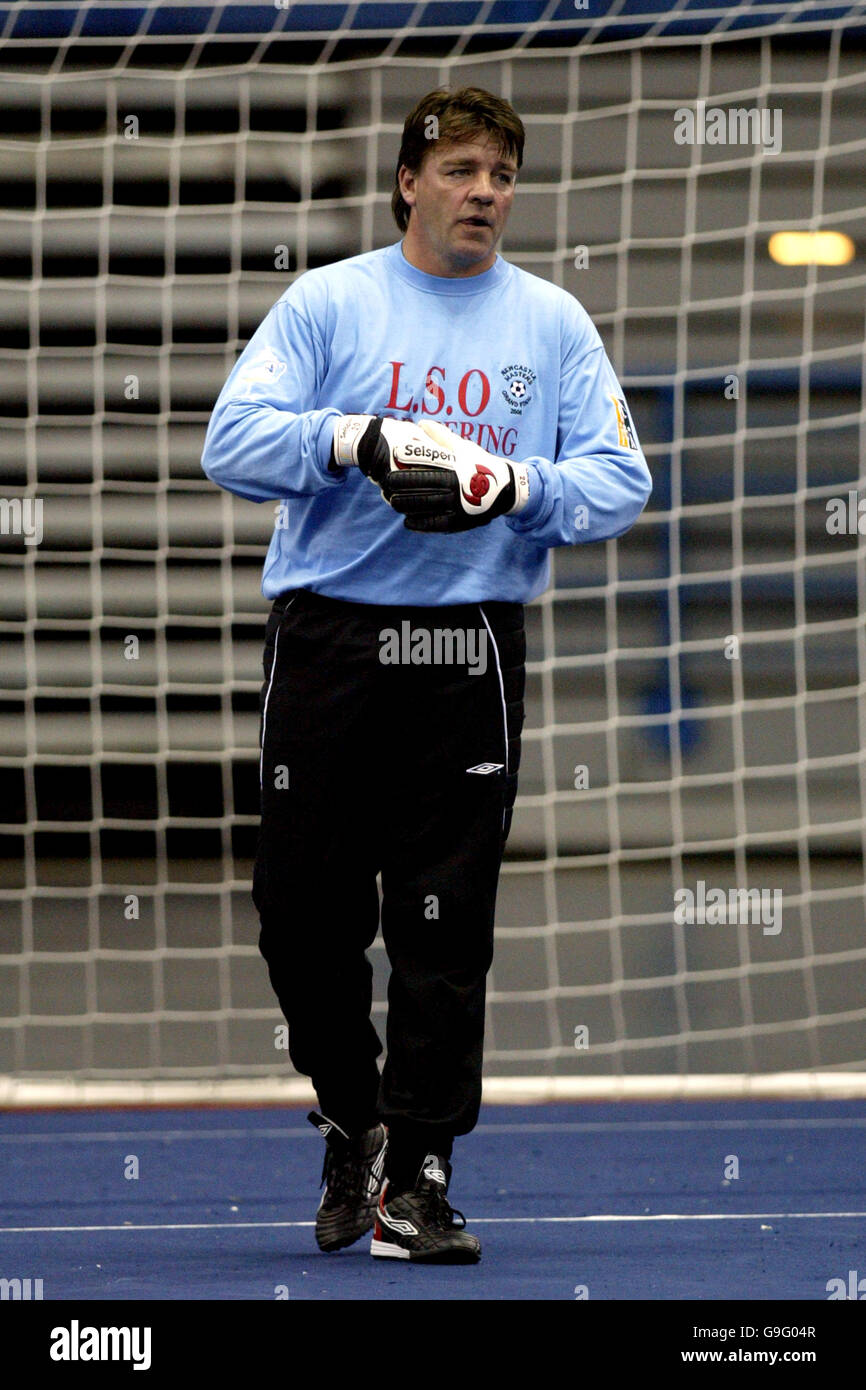 Soccer plumb center masters cup 2006 national indoor arena hires stock