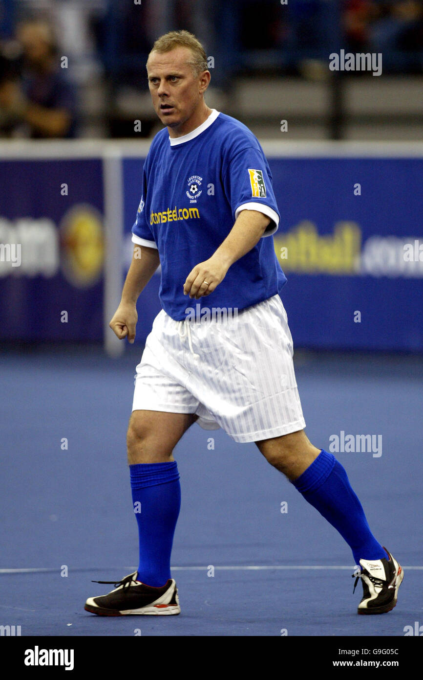 Soccer plumb center masters cup 2006 national indoor arena hires stock