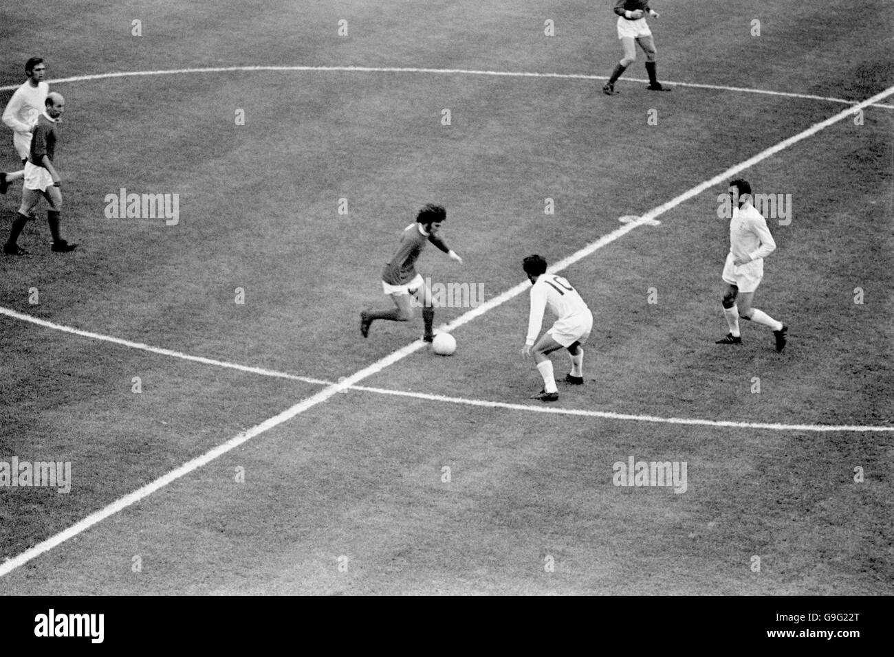 Soccer - Football League Division One - Leeds United v Manchester United Stock Photo