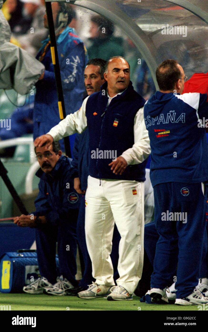 Sydney 2000 Olympic Games Soccer Semi Final Spain v USA. Inaki