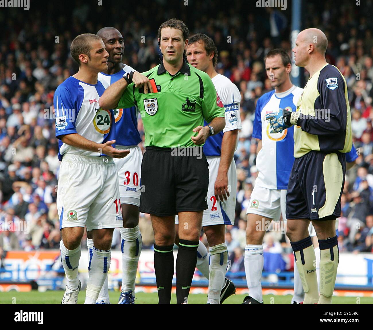 Soccer - FA Barclays Premiership - Blackburn Rovers v Chelsea - Ewood Park Stock Photo
