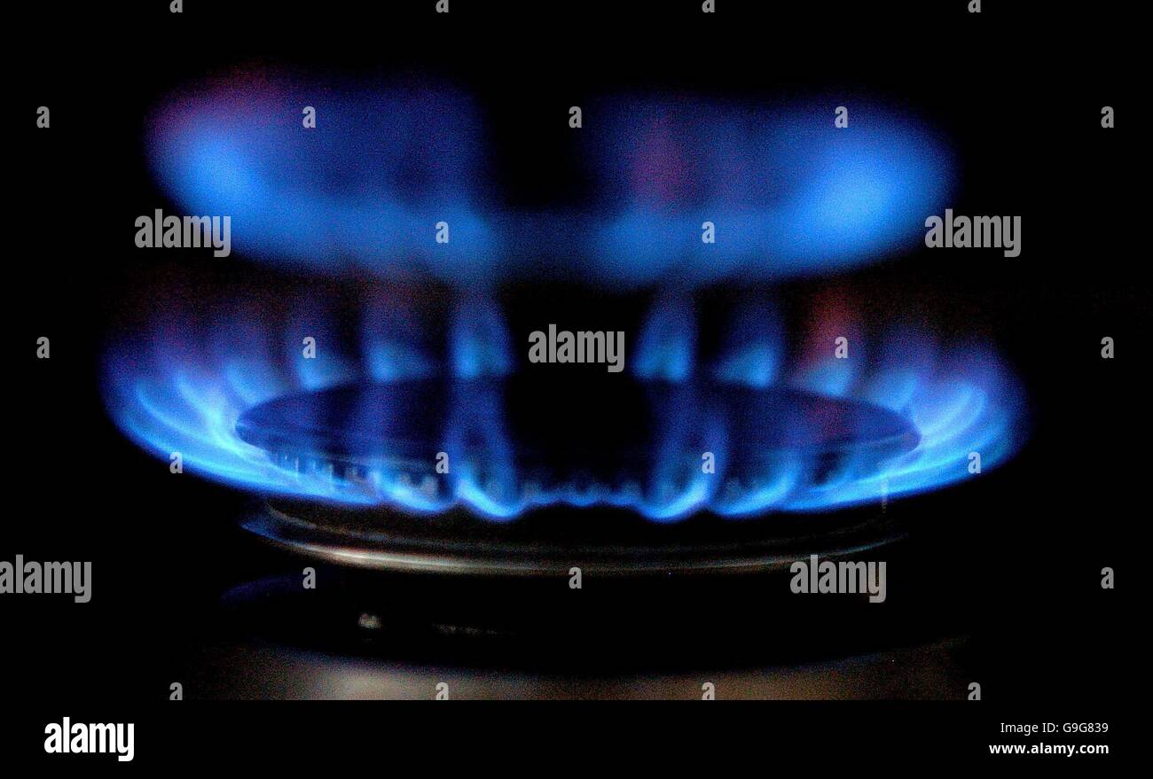 A generic view of a gas ring as millions of UK homes are facing higher