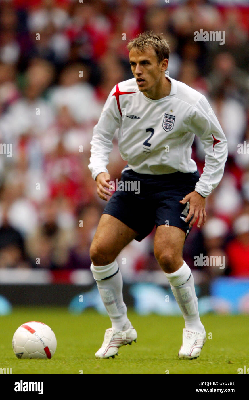 Soccer - UEFA European Championship 2008 Qualifying - Group E - England v Andorra - Old Trafford Stock Photo