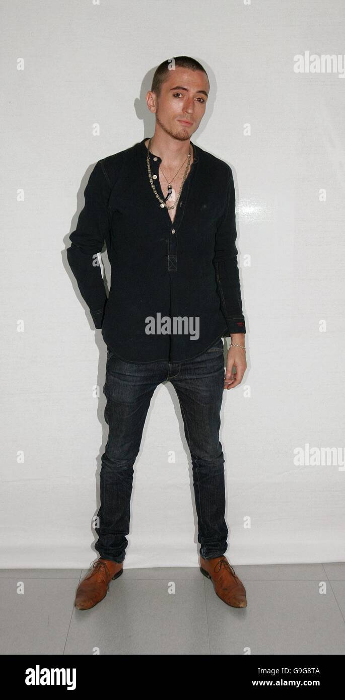 Drew from the group 'Babyshambles' arrives for the New Look 'More Shoes' party at New Look, Oxford Street, central London. Stock Photo