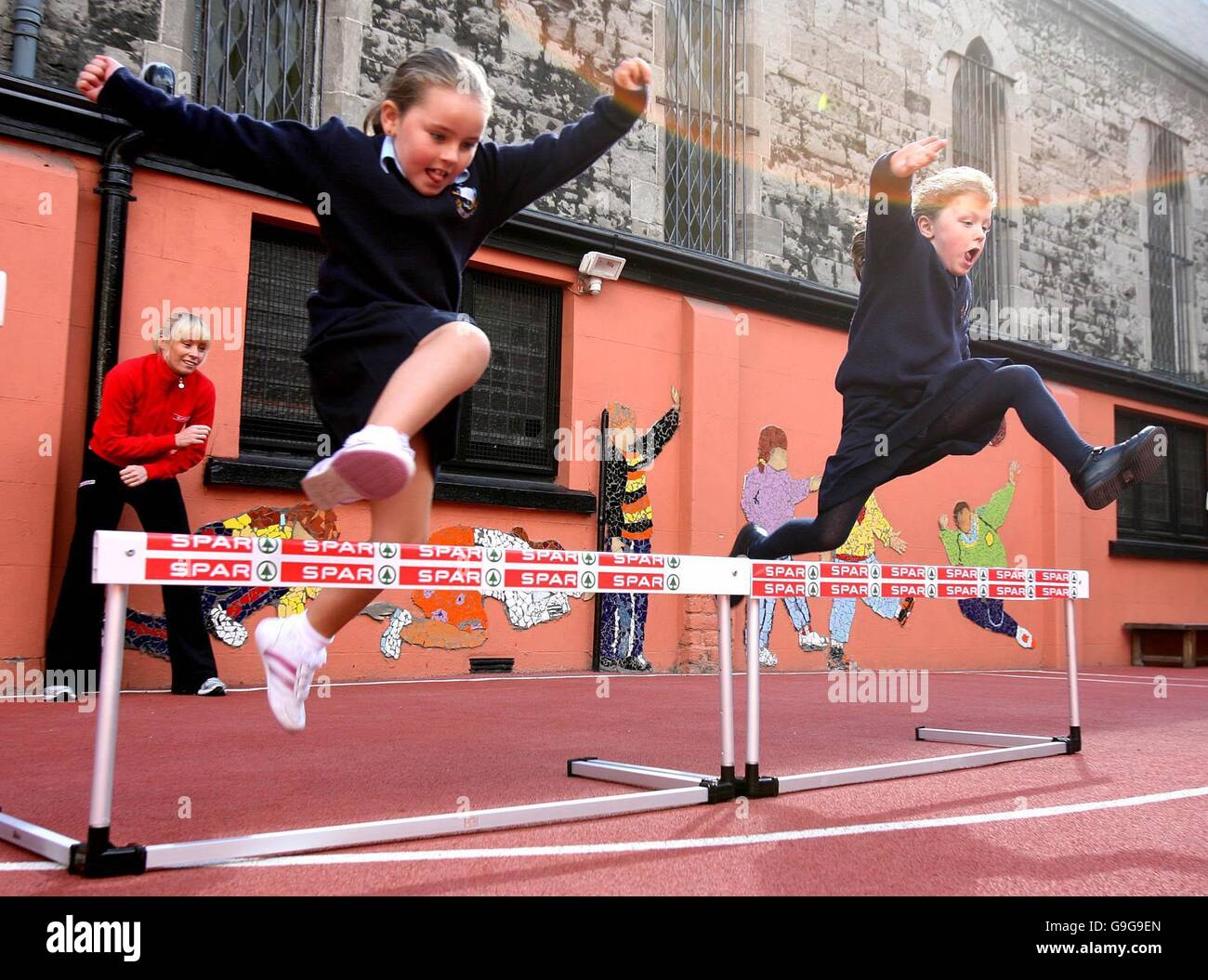 Ireland sport initiative Stock Photo