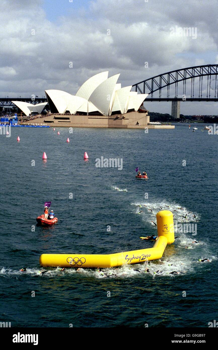 Sydney 2000 olympics womens triathlon hires stock photography and