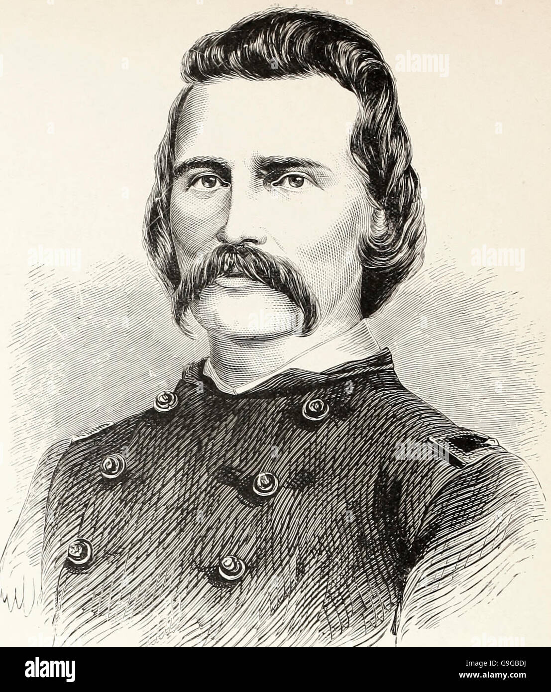 General John A Logan, Union, USA Civil War Stock Photo