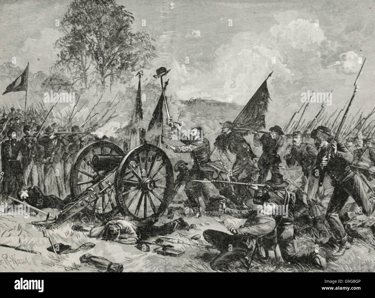 Pickett's charge hires stock photography and images Alamy