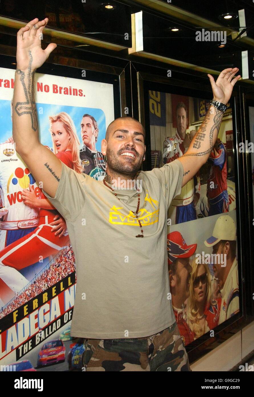 Premiere of Talladega Nights Stock Photo - Alamy