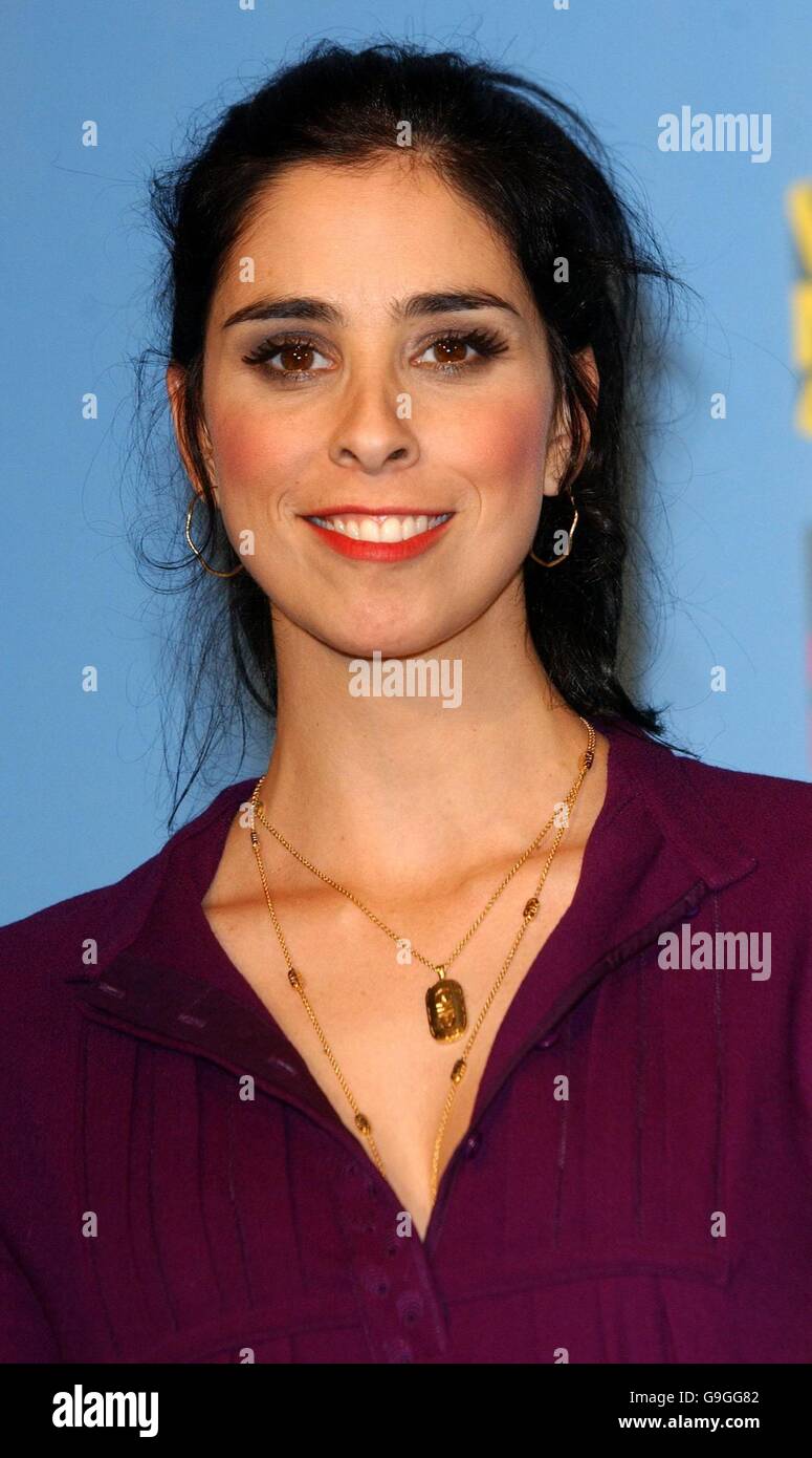 MTV Video Music Awards Arrivals - New York. AP OUT Sarah Silverman arrives at the MTV Video Music Awards at Radio City, New York. Stock Photo