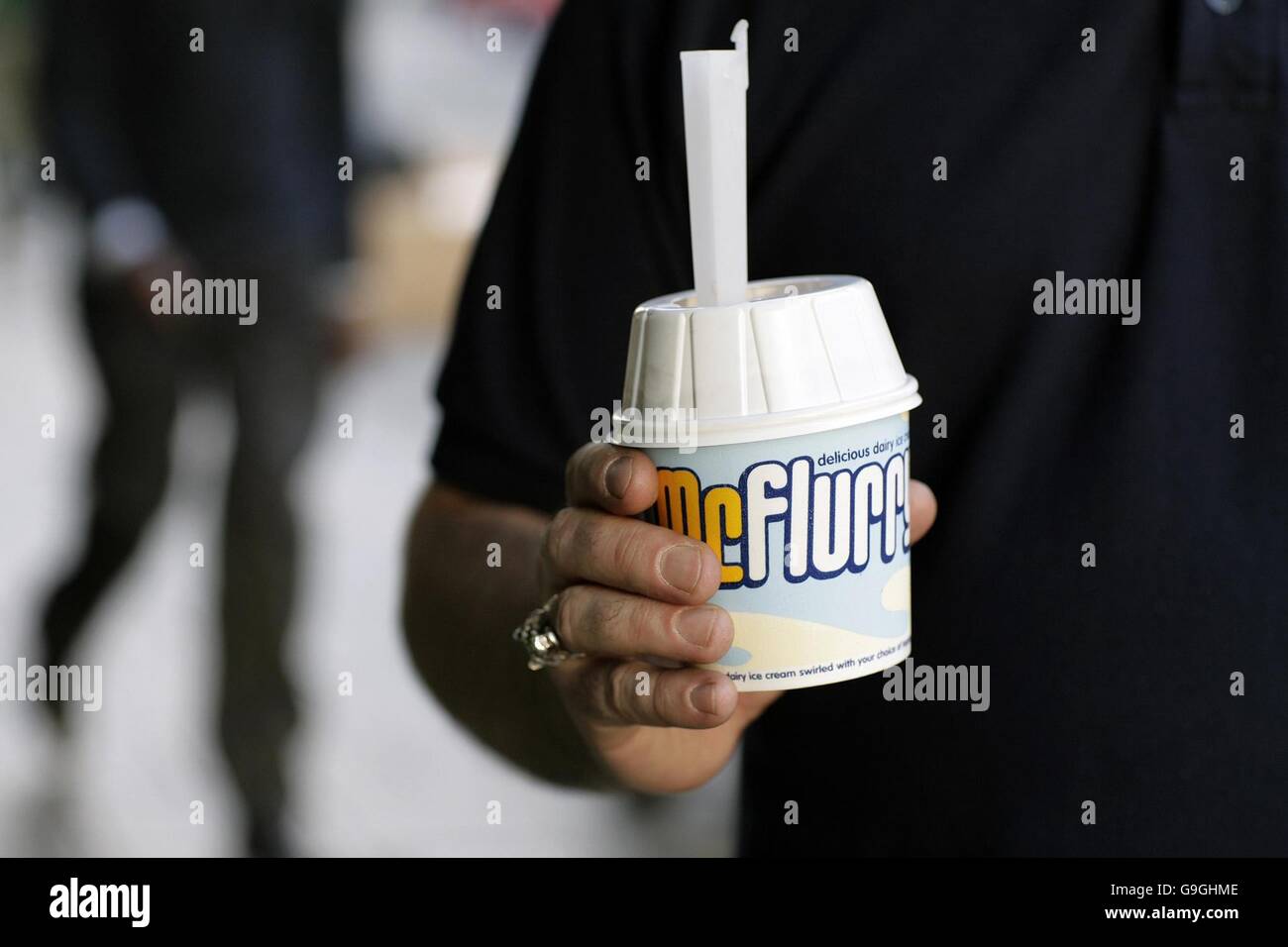 McFlurry Stock Photo Alamy
