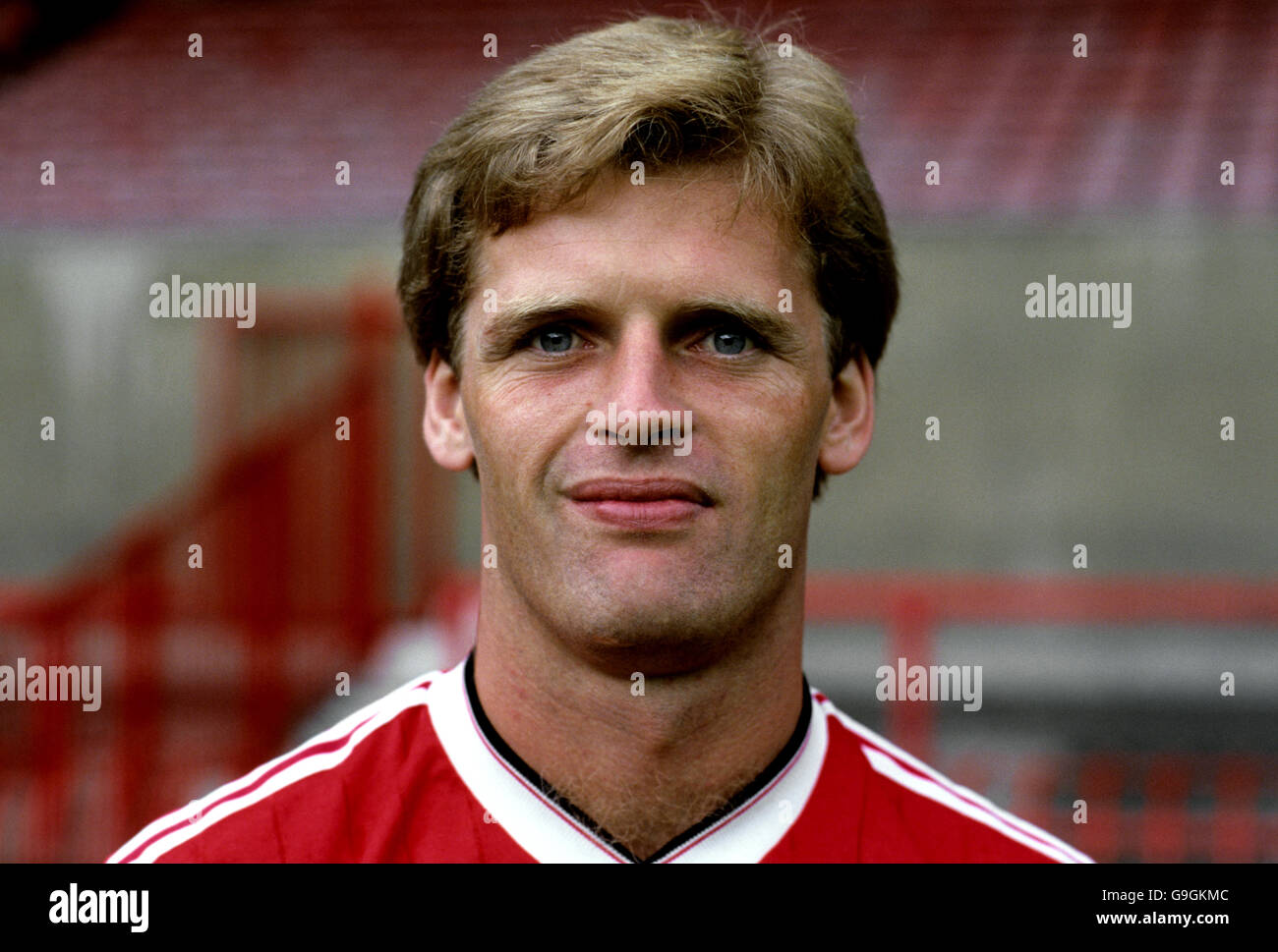 Soccer - Canon League Division One - Manchester United Photocall - Old Trafford. Gordon McQueen, Manchester United Stock Photo