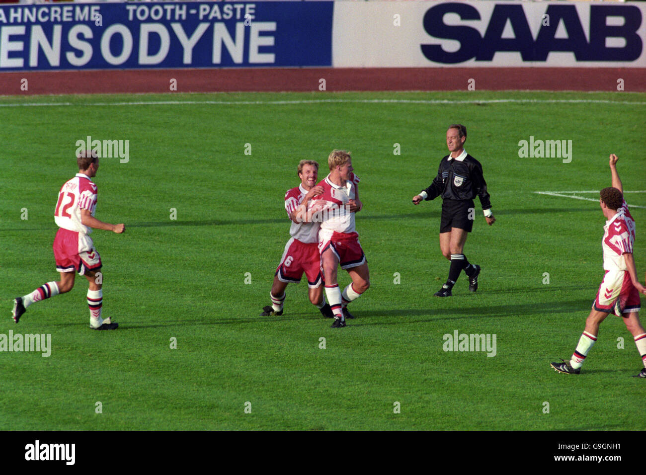 Soccer European Championships Sweden 1992 Semi Final Holland v