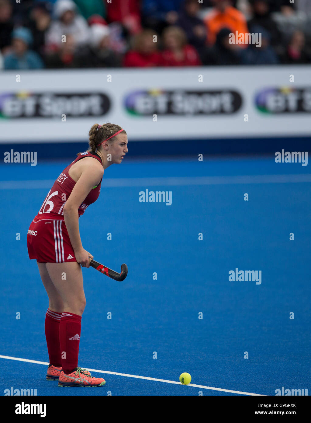 Investec Women's Hockey Champion's Trophy London June 2016. Stock Photo