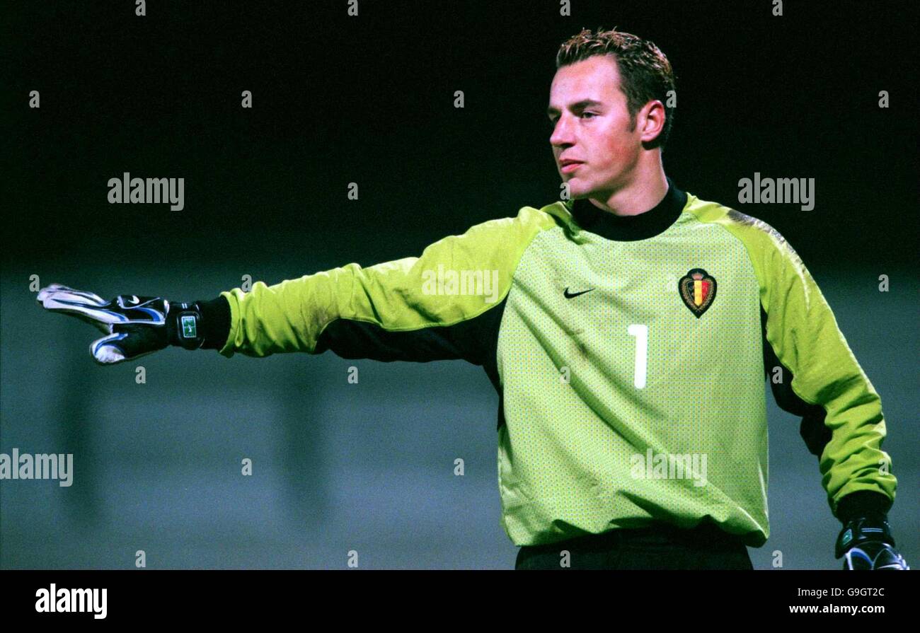 Soccer - Under 21 Friendly - Belgium v Holland. Olivier Renard, Belgium  goalkeeper Stock Photo - Alamy