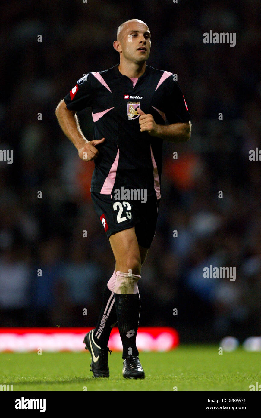 Soccer - UEFA Cup - First Round - First Leg - West Ham United v Palermo - Upton Park Stock Photo